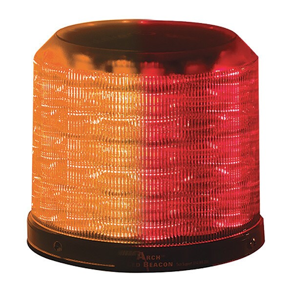 Arch 36-LED Beacon, Clear Lens/Rd/Am LEDs