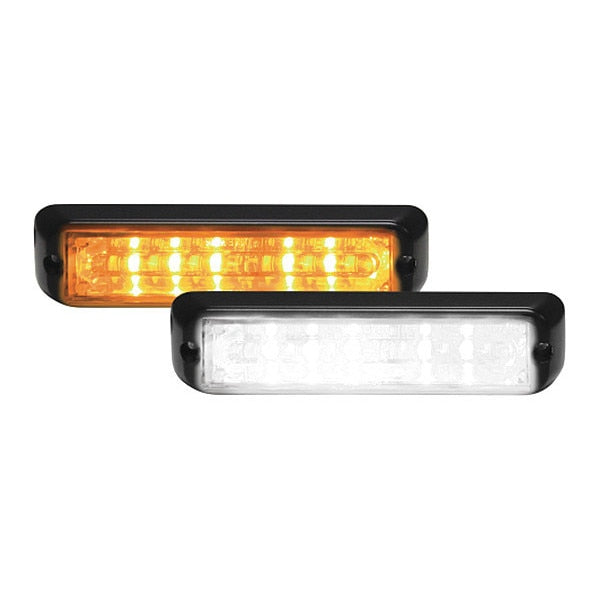 Chase Warning, 12 LED, 6 Amber, 6 White