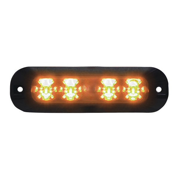 XTP Single Color, 4 LEDs, 12/24VDC, Amber
