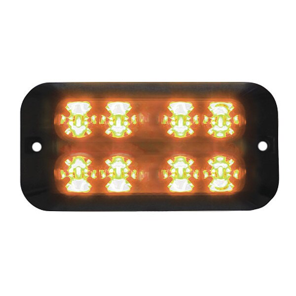 XTP Single Color, 8 LEDs, Dual Stack, Amber