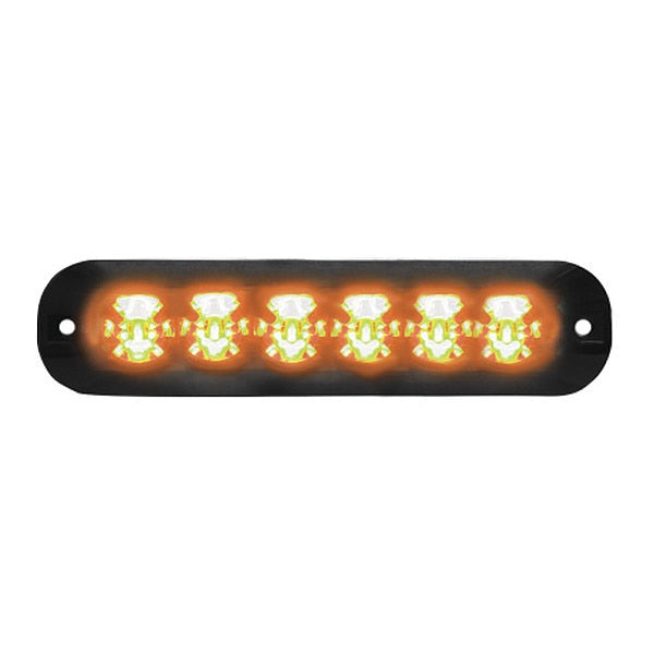 XTP Single Color, 6 LEDs, Amber/Amber