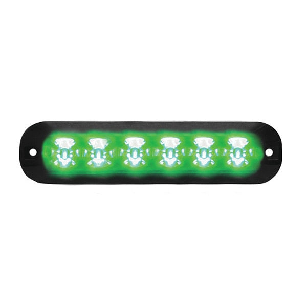 XTP Single Color, 6 LEDs, Green/Green