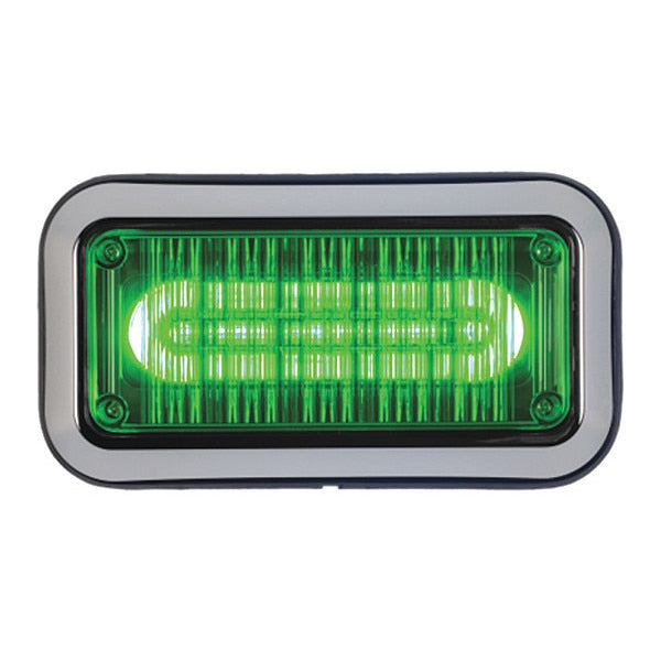 LED Prizmii, Prmtr Light, Clrd Lens, Rd, 3