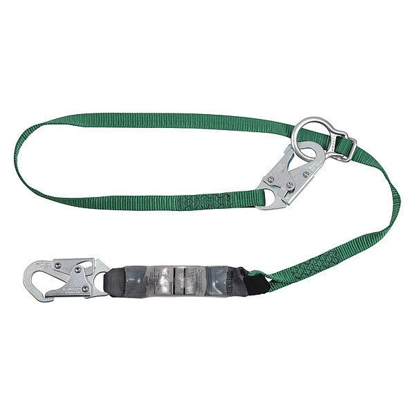 Lanyard, 6 ft., 310 lb. Weight Capacity, Green