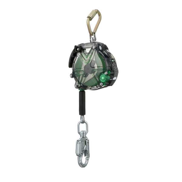 Self-Retracting Lifeline, 310 lb Weight Capacity, Clear
