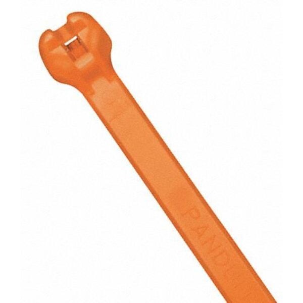 Cable Tie, Orange, Indoor, PK250