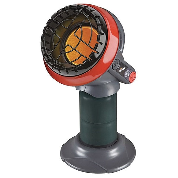 Radiant Portable Gas Heater, LP, 3,800 BtuH, 9 3/4 in Wx 12 in L
