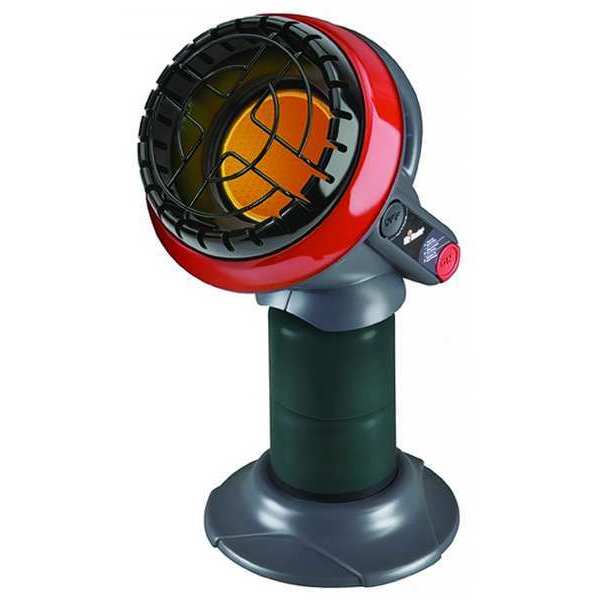 Radiant Portable Gas Heater, LP, 3,800 BtuH, 9 3/4 in Wx 12 in L
