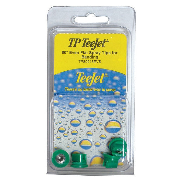 Even Flat Spray Tip, 80 Deg, PK4