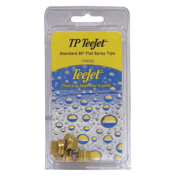 Flat Spray Tip, 80 Deg, PK4
