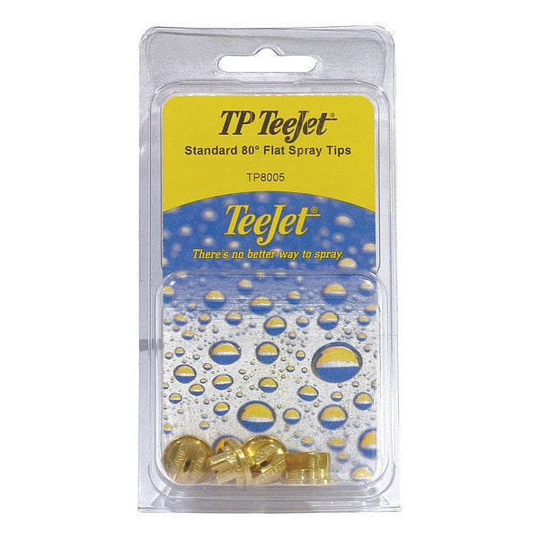Flat Spray Tip, 80 Deg, PK4