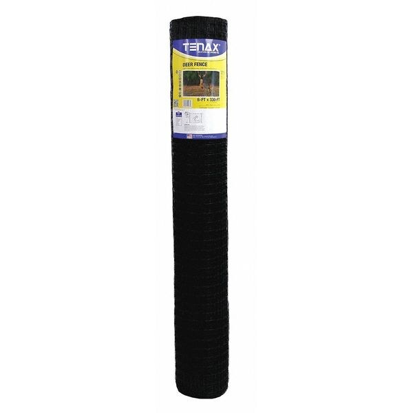 Deer Fence, Select, 6ft. x 330 ft. Black