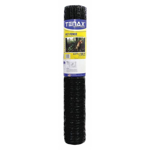 Pet Fence, Select, 4ft. x 100 ft. Black