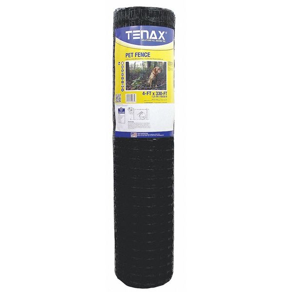 Pet Fence, Select, 4ft. x 330 ft. Black