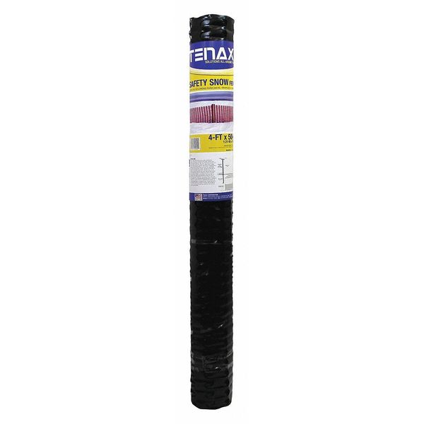 Safety, SnowFence, 4ft. x 50 ft. Black