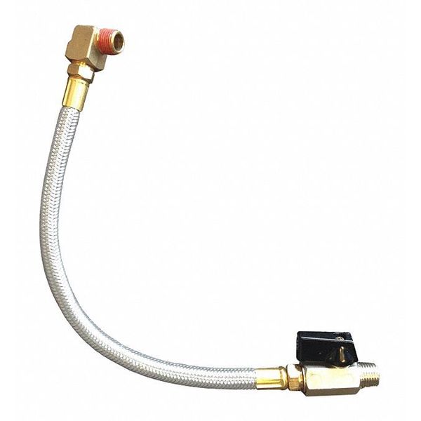 Extended Tank Drain Assembly, For Air Compressors
