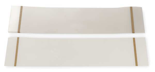 Mylar Clear Lens Cover, Adhesive Edge, Replacement Lens Cover, 17 in W x 6 in H, 25 Per Pack
