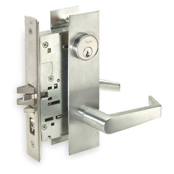 Lever Lockset, Mechanical, Entrance