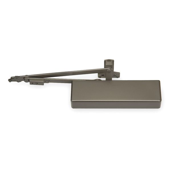 Manual Hydraulic Norton 7500 Door Closer Heavy Duty Interior and Exterior, Dark Bronze