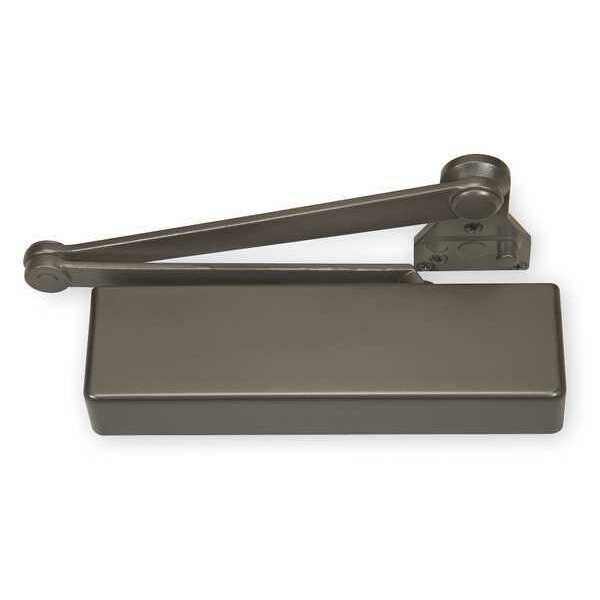 Manual Hydraulic Norton 7500 Door Closer Heavy Duty Interior and Exterior, Dark Bronze