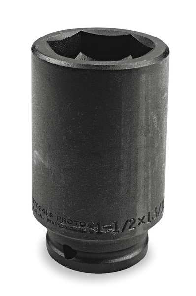 3/4 in Drive, 1-1/2 in 6 pt SAE Socket, 6 Points