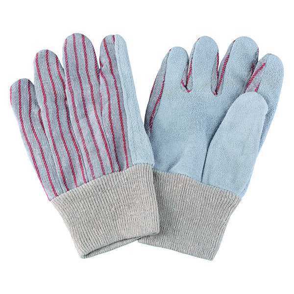 Leather Gloves, Red Striped, S, PR