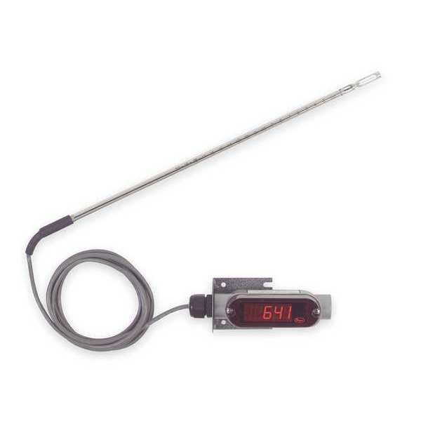Air Velocity Transmitter, Display Red LED