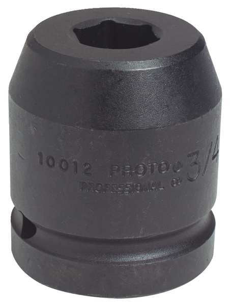 Impact Socket, 1 In Dr, 3-1/2 In, 6 pt