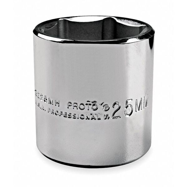 3/8 in Drive, 19mm Hex Metric Socket, 6 Points