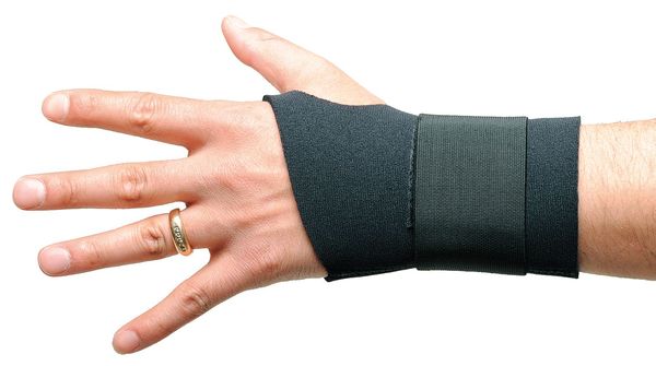 Wrist Support, S, Ambidextrous, Black