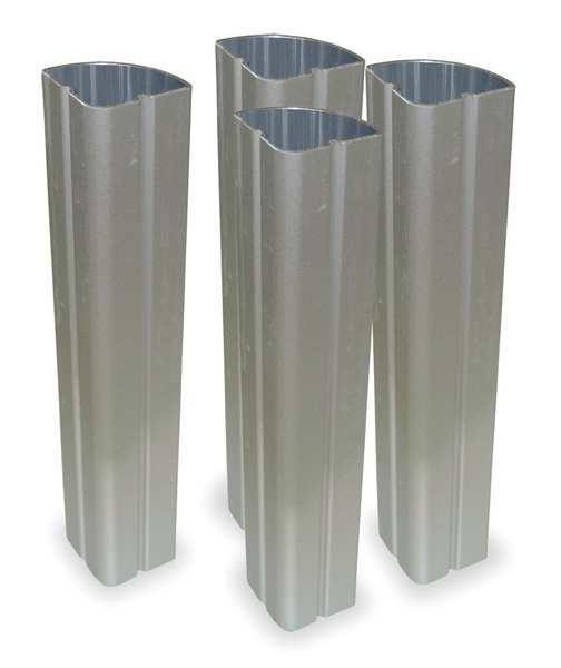 Uprights, Aluminum, PK8