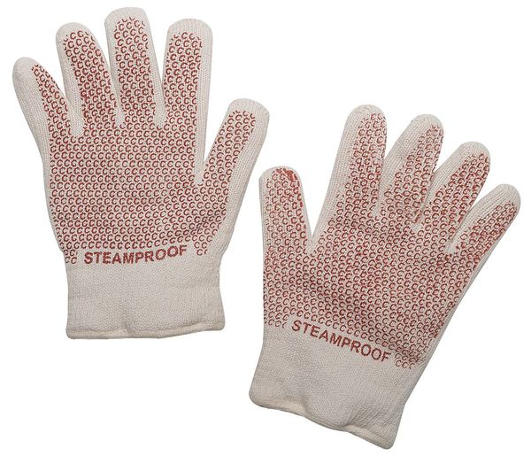 Steam Resist. Gloves, Wht/Rust, Univ., PR
