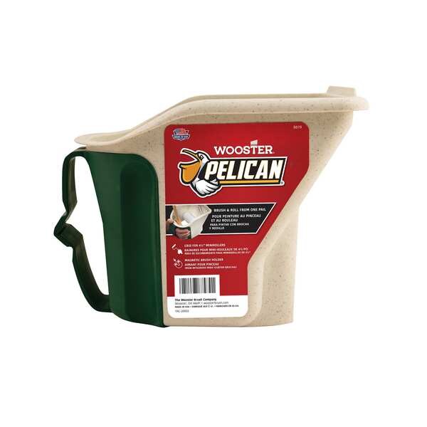 Polypropylene Paint Bucket, 1 qt