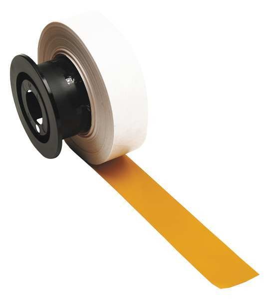 Tape, Yellow, 110 ft. L, 1-1/8 In. W