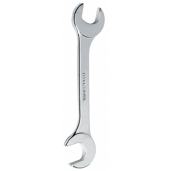 Short Satin Angle Open-End Wrench - 5/8