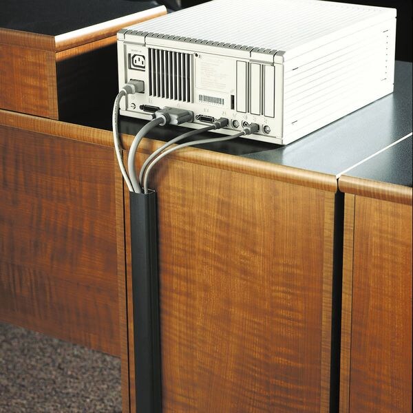 Locking Channel, Wall/Desk, 7/8Hx48L In