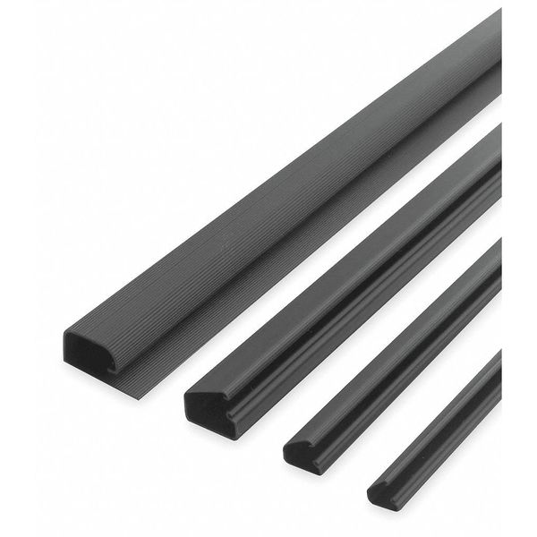 Locking Channel, Wall/Desk, 1/2Hx48L In