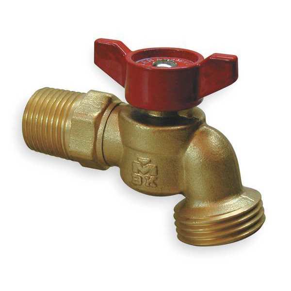 Hose Bibb, Quarter Turn, Standard, 3/4 In