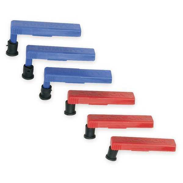 Replacement Pen Kit, 3 Red, 3 Blue