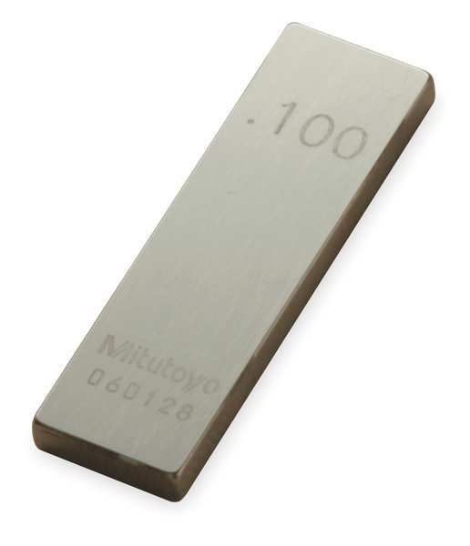 Gage Block, Rectangular, 0.10 In, ASME 0