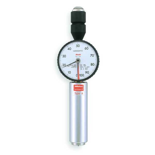 Analog Durometer, Shore A, 0.71 In Dia