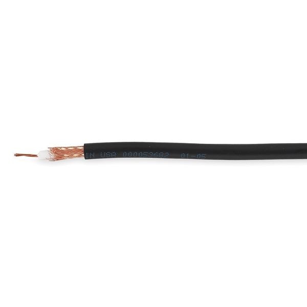 Coaxial Cable, RG-6/U, 1000 ft., Natural