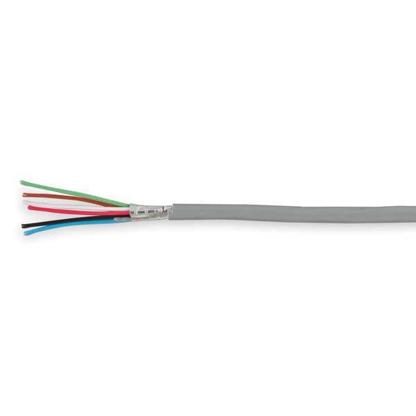 Comm Cable, Shielded, Riser, 18/6, 500 Ft.