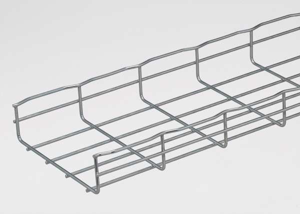 Wire Cable Tray, Width 8 In, L 6.5 Ft, PK4