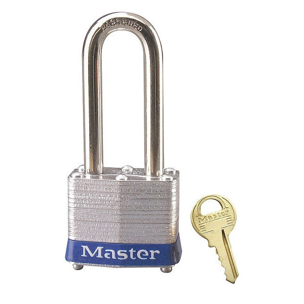 Lockout Padlock, KA, Blue, 1-1/4