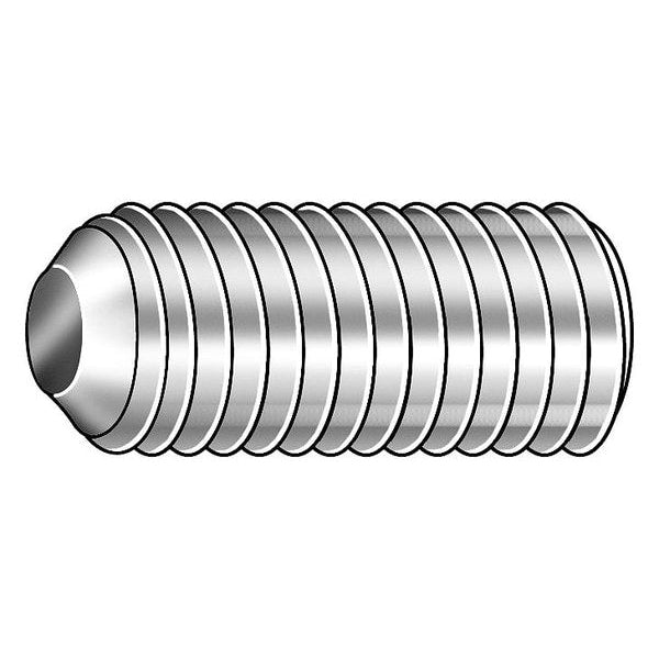 Sckt Set Scrw, Flat, M5x0.80mmx4mm, PK100