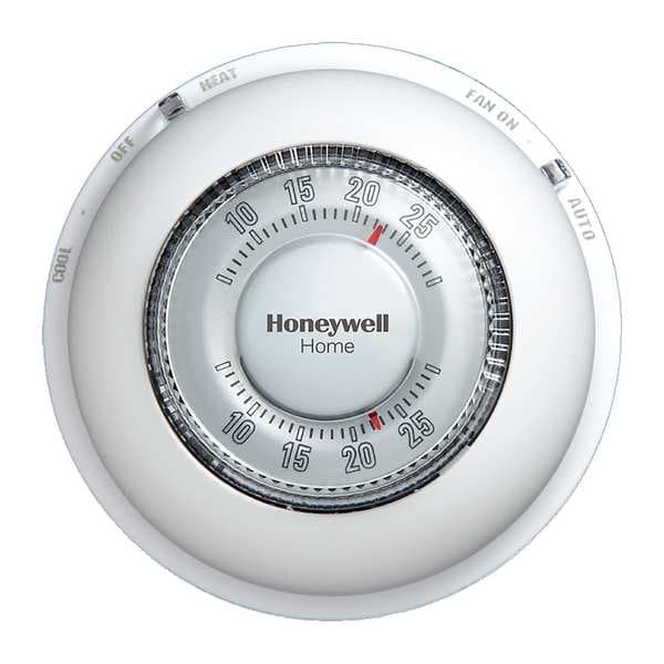 Manual Thermostat, 1 H 1 C, Battery Assisted Power Stealing, 20/30VAC