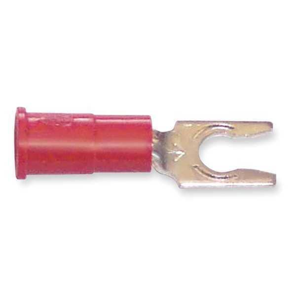 Scotchlok 22-18 AWG Vinyl Locking Fork Terminal #10 Stud PK100