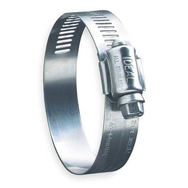 Hose Clamp, 5 to 7 In, SAE 104, SS, PK10, Package Quantity: 10