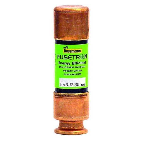 Fuse, Time Delay, 30A, FRN-R Series, 250V AC, 125V DC, 2